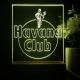 Havana Club Logo LED Desk Light