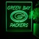 Green Bay Packers Logo 1 LED Desk Light