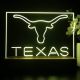 Texas Longhorns Logo 1 LED Desk Light