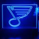 St Louis Blues Logo 1 LED Desk Light