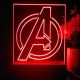 Avengers Logo LED Desk Light