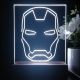 Iron Man Face LED Desk Light