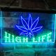 Weed High Life Neon-Like LED Sign