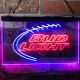 Bud Light Football Neon-Like LED Sign