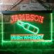 Jameson Irish Whiskey - Bottle Neon-Like LED Sign