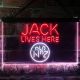Jack Daniel's Jack Lives Here Neon-Like LED Sign