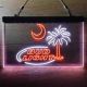 Bud Light Palm Tree with Moon Neon-Like LED Sign