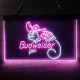 Budweiser Lizard Hat Neon-Like LED Sign