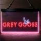 Grey Goose Bird Neon-Like LED Sign