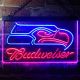 Seattle Seahawks Budweiser Neon-Like LED Sign