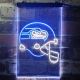 Seattle Seahawks Helmet Neon-Like LED Sign