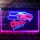 Seattle Seahawks Coors Light Neon-Like LED Sign