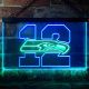 Seattle Seahawks 12th man Neon-Like LED Sign