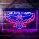 Atlanta Hawks Logo Neon-Like LED Sign - Legacy Edition