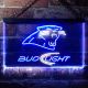 Carolina Panthers Bud Light Neon-Like LED Sign