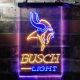 Minnesota Vikings Busch Light Neon-Like LED Sign