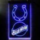 Indianapolis Colts Blue Moon Neon-Like LED Sign