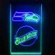 Seattle Seahawks Blue Moon Neon-Like LED Sign