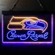 Seattle Seahawks Crown Royal Neon-Like LED Sign