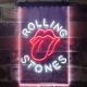 Rolling Stones Tongue Lips Neon-Like LED Sign