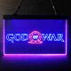 God Of War Banner Neon-Like LED Sign