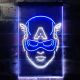 Captain America Face Neon-Like LED Sign