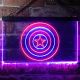 Captain America Shield Neon-Like LED Sign