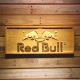 Red Bull Wood Sign