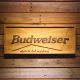 Budweiser King of Beers Wood Sign