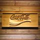 Coca-Cola Wood Sign
