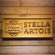 Stella Artois Crest Wood Sign