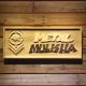 Metal Mulisha Badge Wood Sign