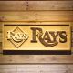 Tampa Bay Rays 3 Wood Sign