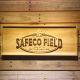 Seattle Mariners Safeco Field Wood Sign