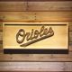 Baltimore Orioles 7 Wood Sign