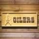 Houston Oilers 1980-1996 Wood Sign - Legacy Edition