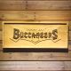 Tampa Bay Buccaneers 1997-2013 Text Logo Wood Sign - Legacy Edition