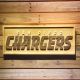 San Diego Chargers 2007-2016 A Wood Sign - Legacy Edition
