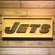 New York Jets Text Wood Sign