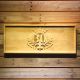 New Orleans Saints 30th Anniversary Logo Wood Sign - Legacy Edition