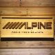 Alpine Mobile Media Solutions Wood Sign