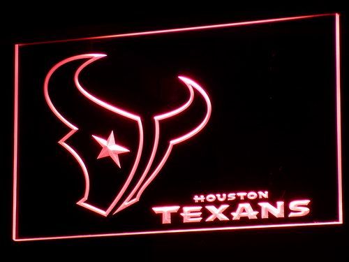 P166B Houston Texans For Display Decor Light Sign 