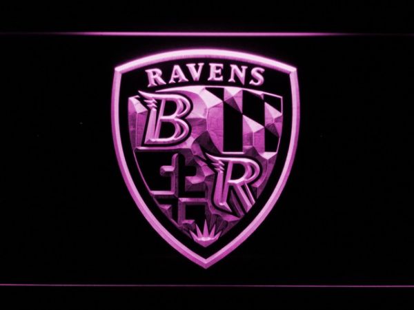 Baltimore Ravens NFL Logo Neon Sign-FREE SHIPPING: Global Trucker - 12 Volt  Items SuperStore