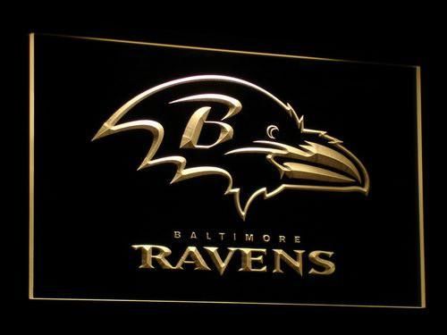 baltimore ravens logo black background