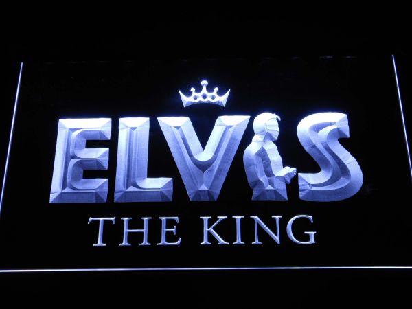 Elvis Presley The King LED Neon Sign