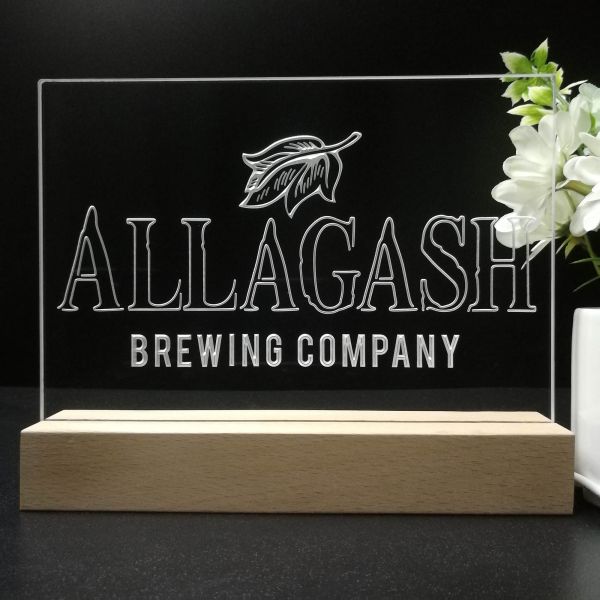 Allagash House Beer Wooden Crate