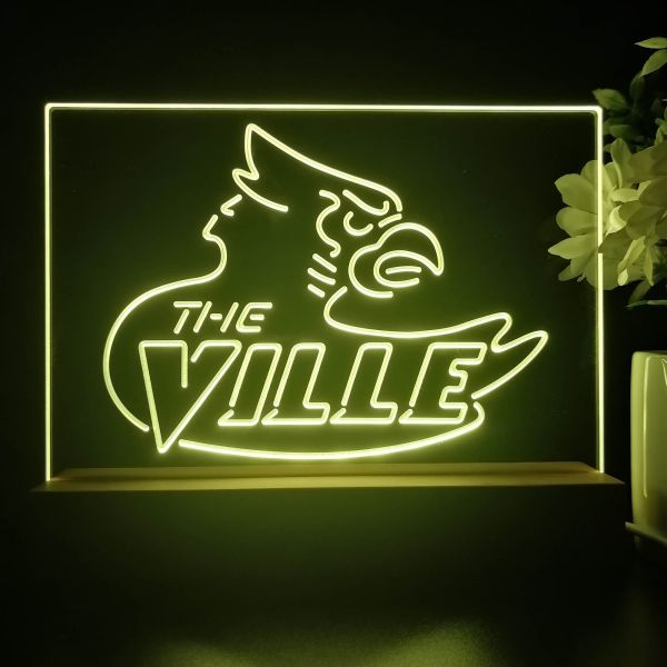 Louisville Cardinals The Ville Neon-Like LED Sign