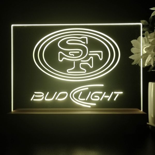 Bud Light San Francisco 49ers LED Sign