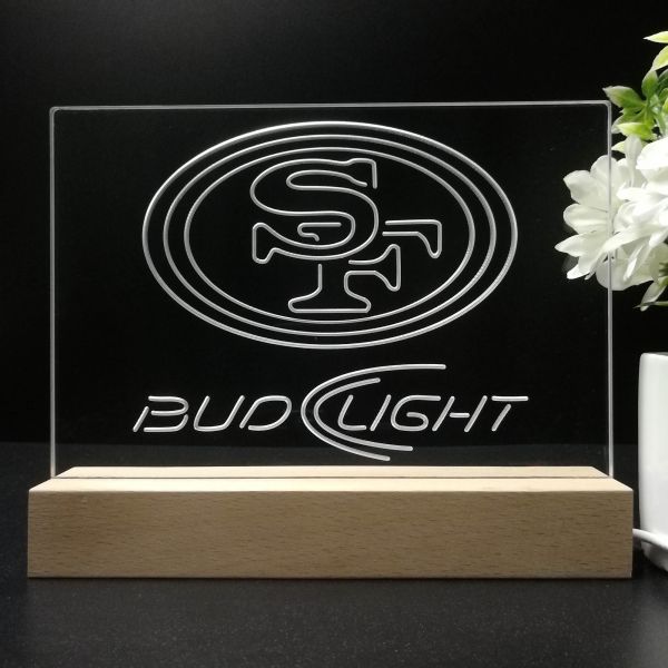 San Francisco 49ers NFL football Team LED Light Lamp Collectible