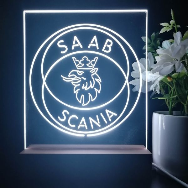 SCANIA emblem with LED edge